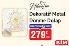 NATURALOVE DEKORATİF METAL DÖNME DOLAP fiyat ve kampanya bilgisi